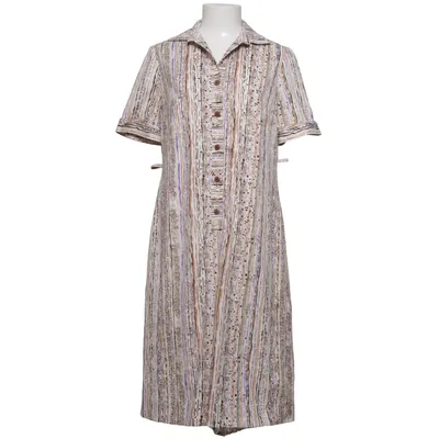 Blousejurk (Beige, Meerkleurig) van Trevira Polyester