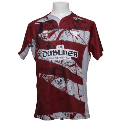 Maillot de football (Rouge, Blanc, Noir) de Errea Polyester