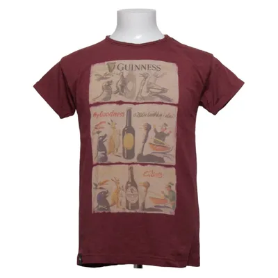 T-shirt (Rouge, Beige) de Guinness Coton, Polyester