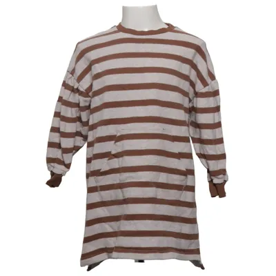 Sweatshirt (Marron, Blanc) de Play Up Coton, Élasthane