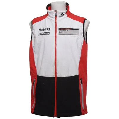 Outdoor vest (Rood, Wit, Zwart) van Adidas Elastaan, Polyamide