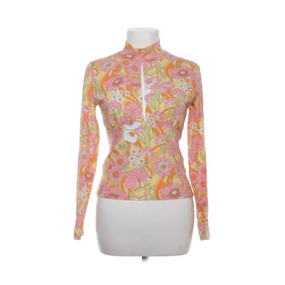 Topp (Gul, Rosa, Flerfärgad) från Monki Bomull, Elastan