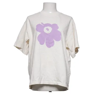 T-shirt (Vit, Lila) från Marimekko Kioski Bomull