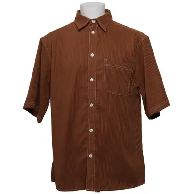 Kortærmet skjorte (Brun) fra Heart & Dagger Elastan, Polyester