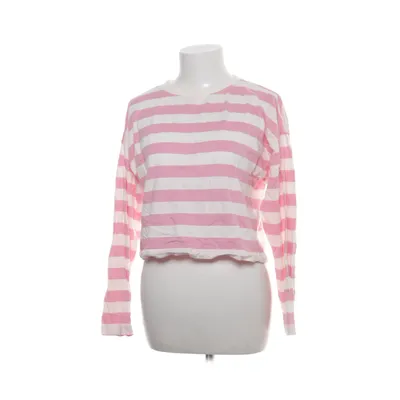 Långärmad t-shirt (Rosa, Vit) från Kauf Dich Glücklich Ekologisk bomull
