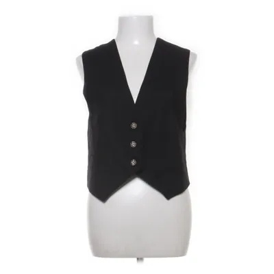 Outer vest (Black) from Bavaria Polyester, Wool