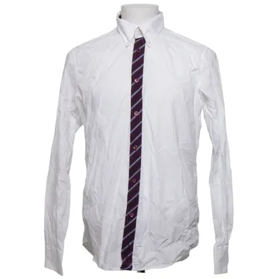 Shirt (Wit, Meerkleurig) van Ben Sherman Katoen