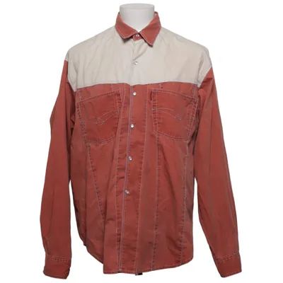 Chemise en jean (Rouge, Blanc, Multicolore) de D'avande Coton