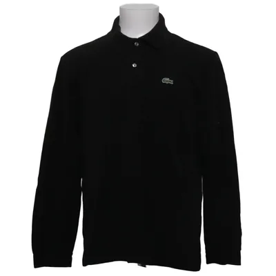 Rugby shirt (Black) from Lacoste Cotton