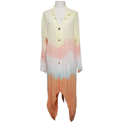 Dress (Yellow, Pink, Blue, Orange, Multicolored) from Sarah Santos Silk, Viscose