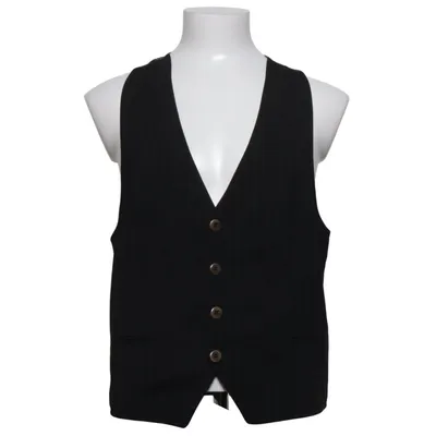 Gilet de costume (Noir) de Alberto Polyester, Viscose