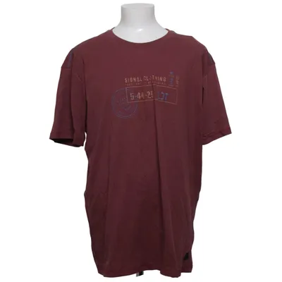 T-shirt (Rød) fra Signal Økologisk bomuld, Polyester