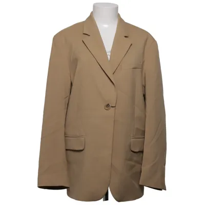 Blazer (Beige) from Arket Viscose, Wool