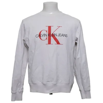 Sweatshirt (Wit) van Calvin Klein Jeans Katoen