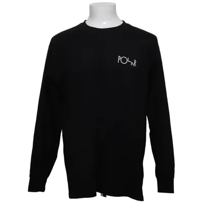 Long sleeve T-shirt (Black) from Polar Skate Co. Cotton