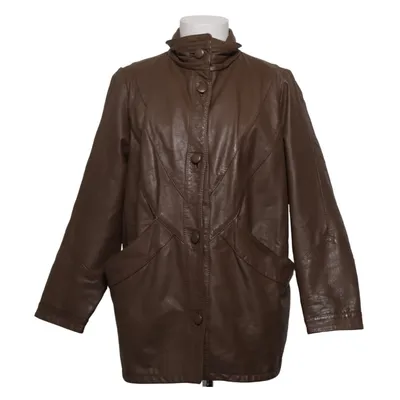 Leather jacket (Brown) from Hana