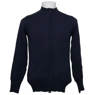 Cardigan (Blue) from Backtee Acrylic, Cotton, Elastane, Polyester