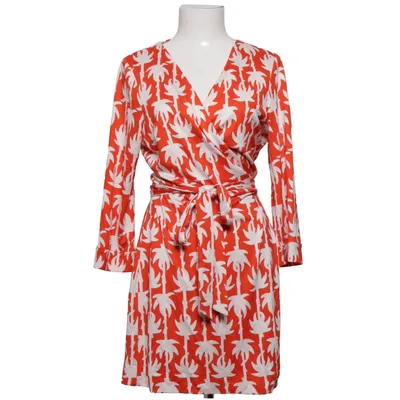 Wikkeljurk (Rood, Wit) van Diane von Furstenberg Zijde