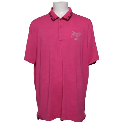 Poloshirt (Roze) van Adidas Golf Elastaan, Polyester