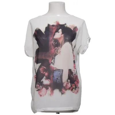 Top (White, Multicolored) from Hengsheng Viscose