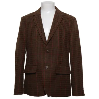 Kavaj (Brun, Flerfärgad) från Brixton Polyester, Ull
