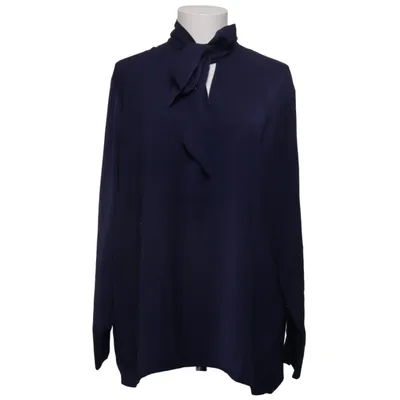 Pussy bow blouse (Blue) from Anna Field Polyester