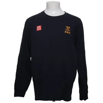 T-shirt à manches longues (Bleu) de Uniqlo Coton