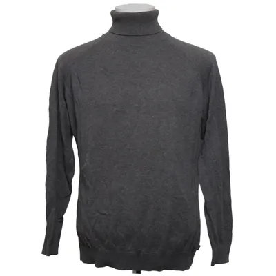 Turtleneck (Gray) from Bison Cotton, Wool