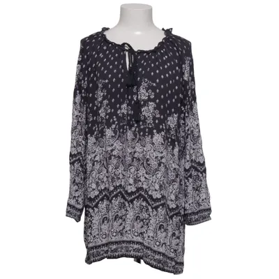 Blouse (Zwart, Wit) van Miss Milla Viscose