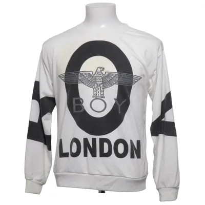 Sweatshirt (Wit, Zwart) van Boy London