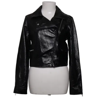 Biker jacket (Black) from JCL Polyester, Polyurethane