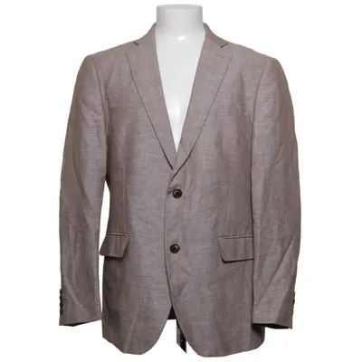 Blazer (Beige) from A.W. Dunmore Cotton, Linen, Polyester, Viscose