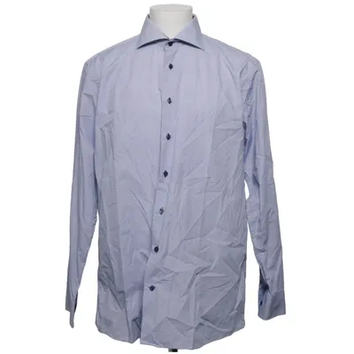 Shirt (Blauw, Wit) van Allan Clark Katoen