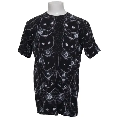 T-shirt (Noir, Blanc) de Killstar Coton