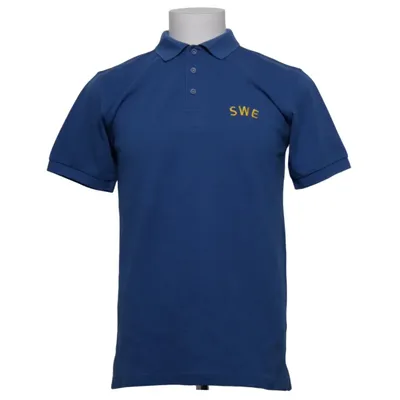 Polo shirt (Blue) from Team Sportia Cotton, Polyester