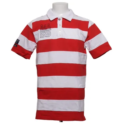 Polo (Rouge, Blanc) de Marin Alpin Coton