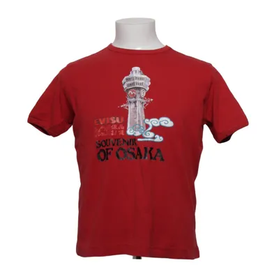 T-shirt (Rouge) de Evisu Coton