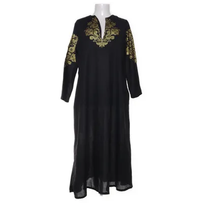 Robe longue (Noir, Or) de Vonda
