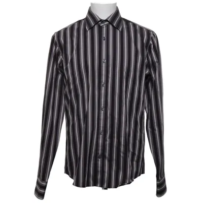 Chemise (Noir, Gris, Blanc) de Riley Black Coton