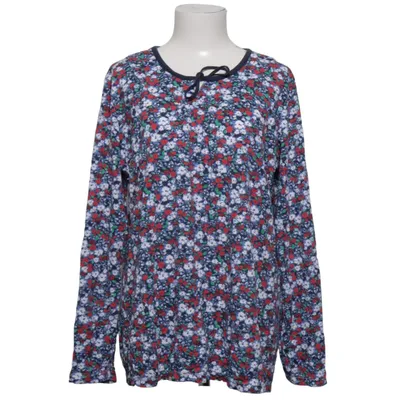 Blouse (Blauw, Meerkleurig) van Via Cortesa Katoen, Polyester