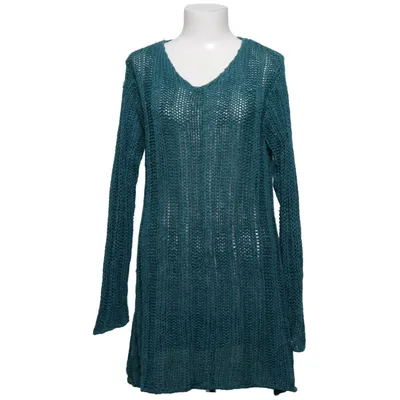 Klänning (Petrol) från Uno Danmark Bomull, Linne