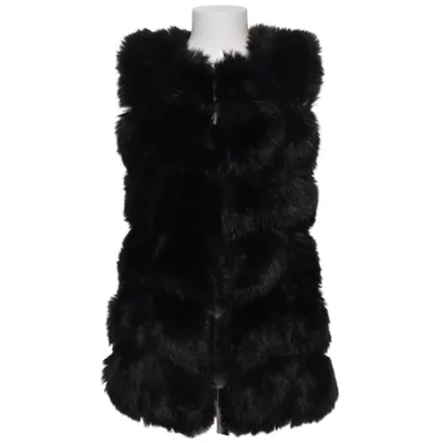 Outer vest (Black, Gray) from Borninstockholm Acrylic