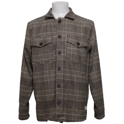 Overshirt (Clipper Big Brown Check Ls Shirt) from Gabba Elastane, Polyester, Viscose