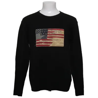 Pull-over (Noir) de Polo Jeans Company Ralph Lauren Acrylique, Laine d'alpaga