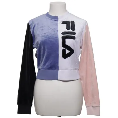 Sweatshirt (Zwart, Blauw, Wit, Roze, Meerkleurig) van Fila Elastaan, Polyester