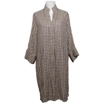 Långklänning (Beige, Brun, Flerfärgad) från Dea Kudibal Elastan, Viskos