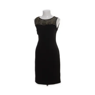 Robe de cocktail (Noir, Or) de Mariposa Élasthane, Polyester, Viscose