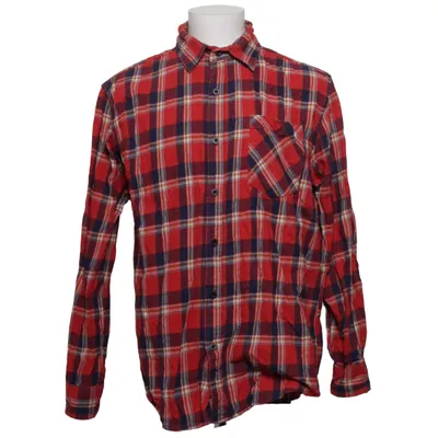 Flannel skjorte (Rød, Blå, Beige) fra Swedteam Bomuld