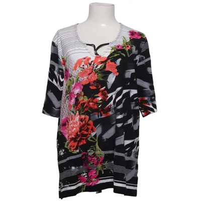 Blouse (Black, White, Multicolored) from Lea H. Elastane, Viscose