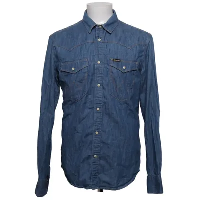 Denim shirt (Blue) from Wrangler Cotton